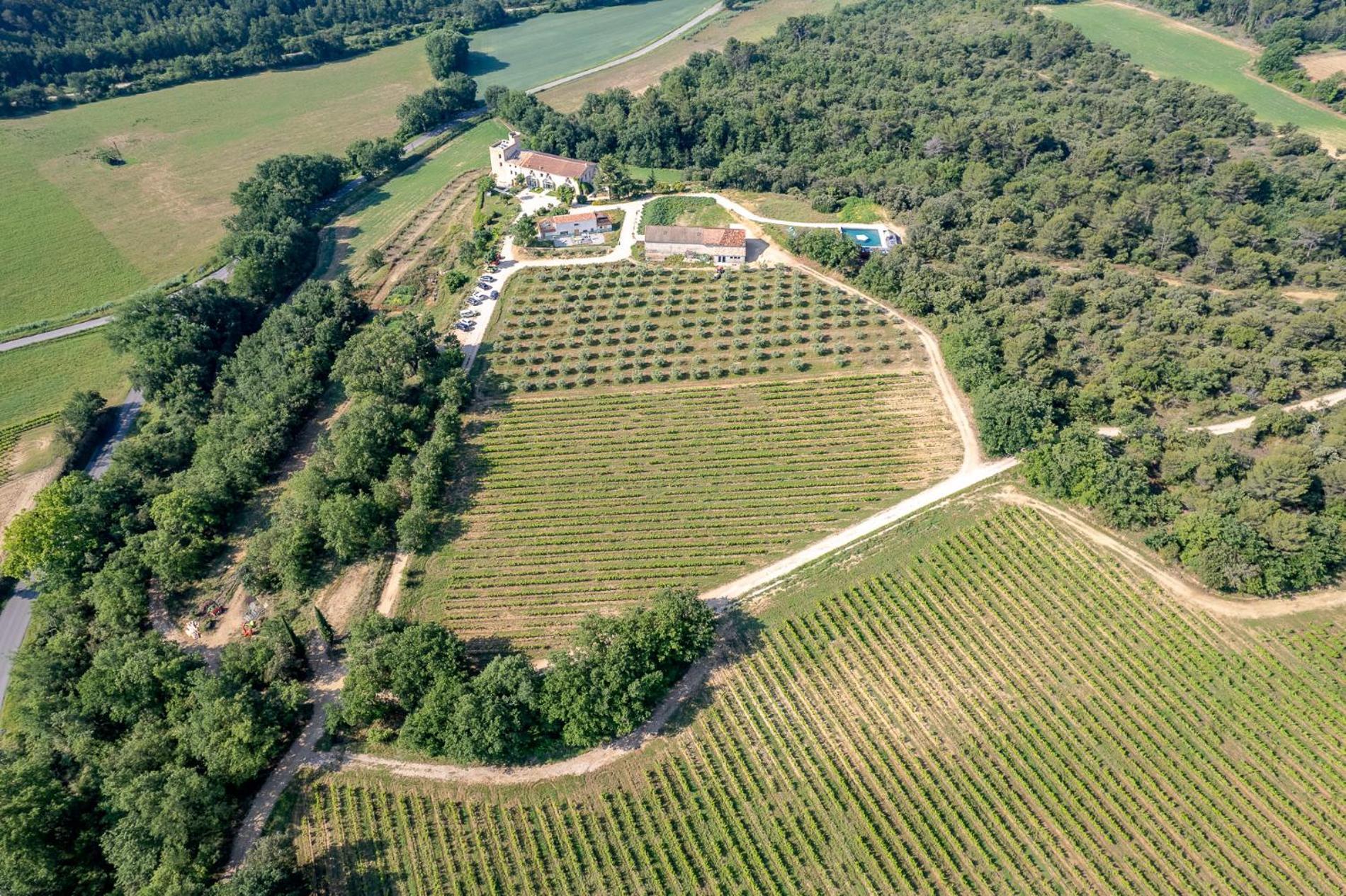 Domaine La Ferme Hi Bride Bed & Breakfast Villelaure Eksteriør bilde